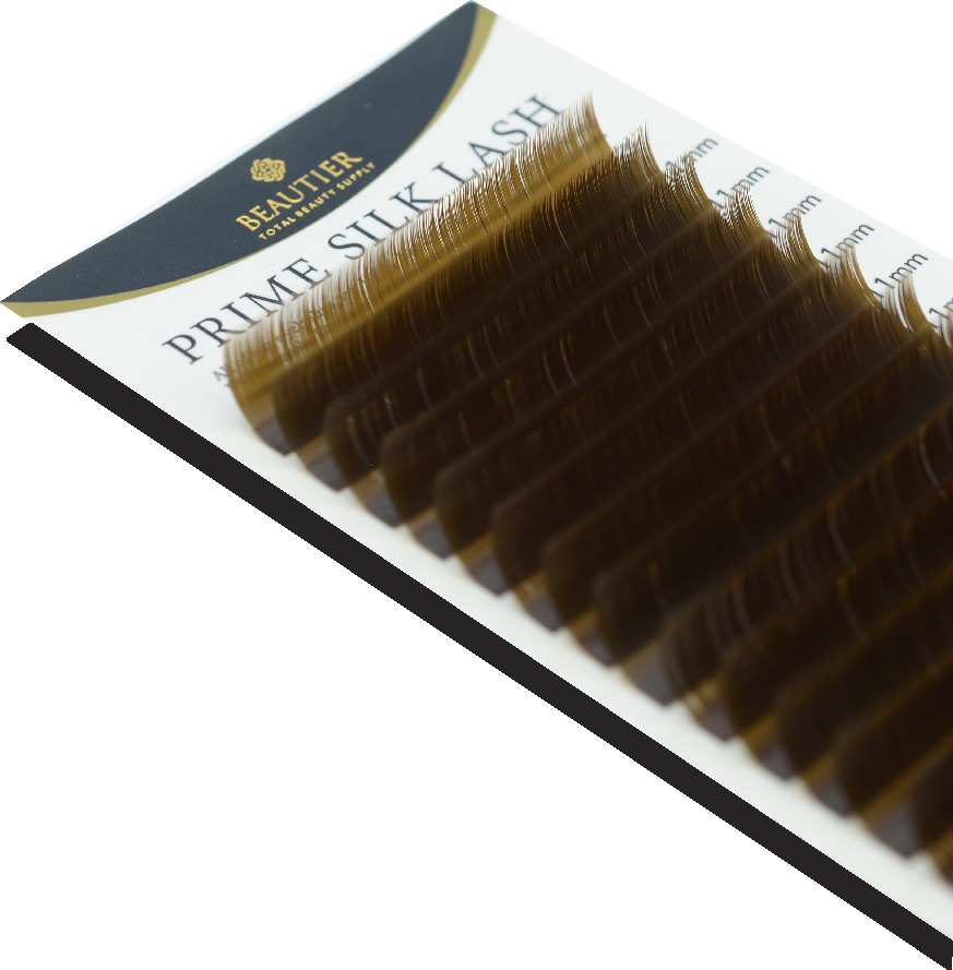 PRIME SILK LASH-C CURL  D.BROWN - beautierlash